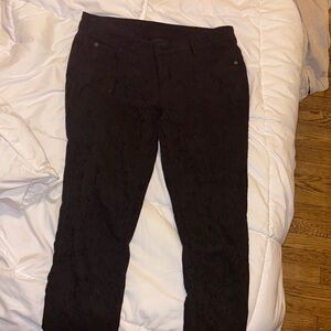 Simply Vera Vera Wang Black Straight Leg Pants